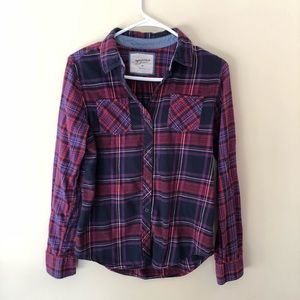 Purple flannel